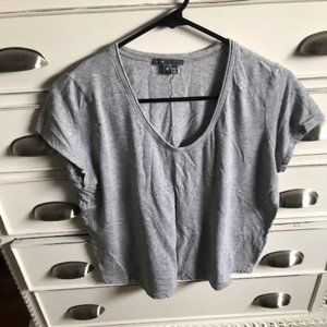 Vince Grey V-Neck Tshirt